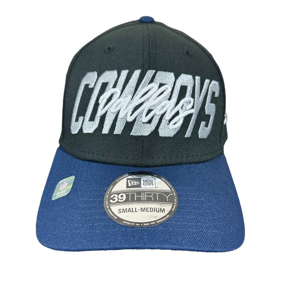 Dallas Cowboys New Era 39Thirty 2022 Draft Stretch Fit Hat Cap Size Small/Medium